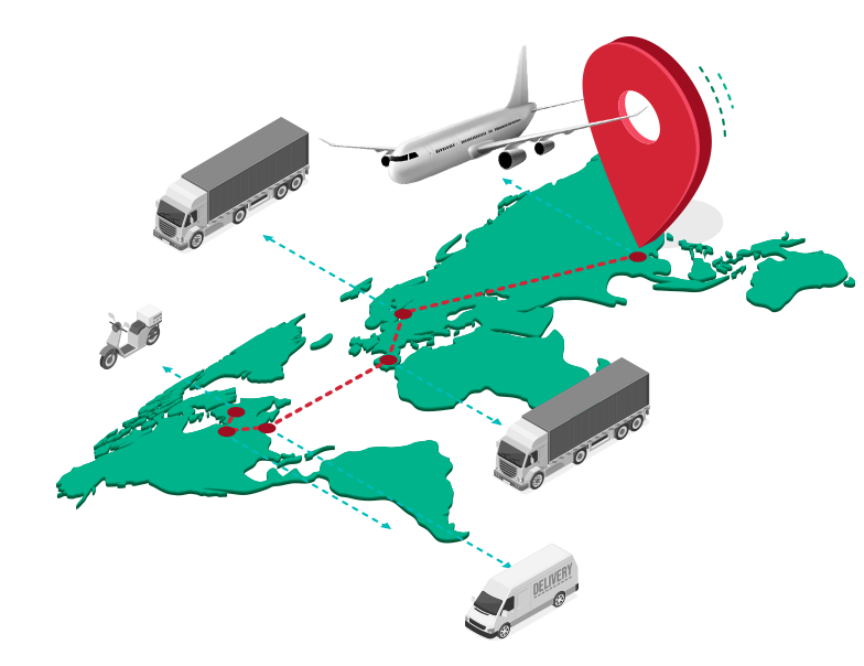 Envie ou receba na porta de casa